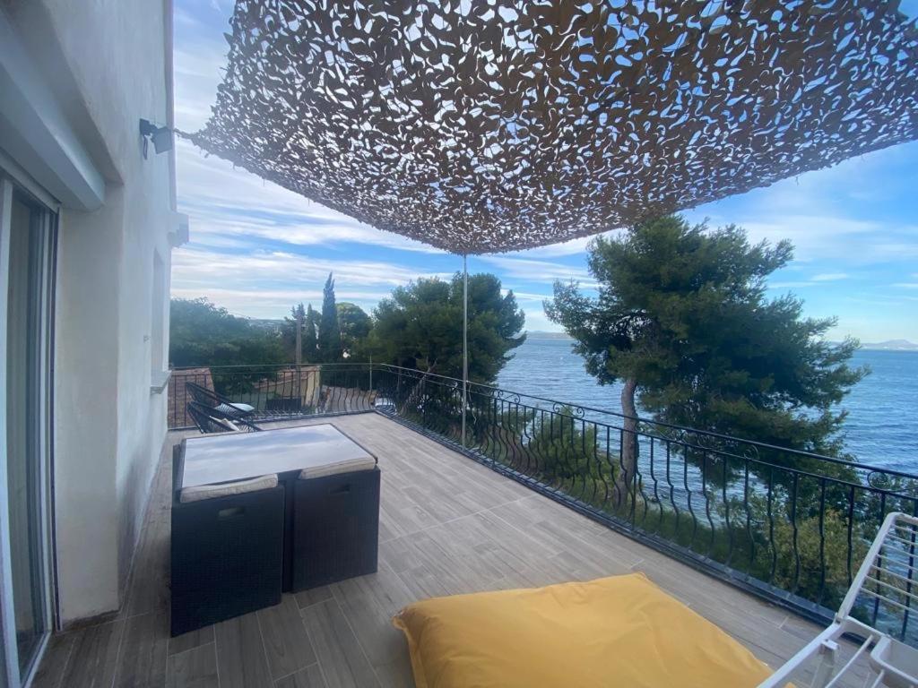 Appartement T4 Terrasse Et Vue Истр Экстерьер фото
