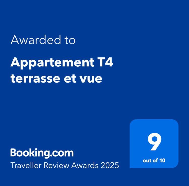 Appartement T4 Terrasse Et Vue Истр Экстерьер фото